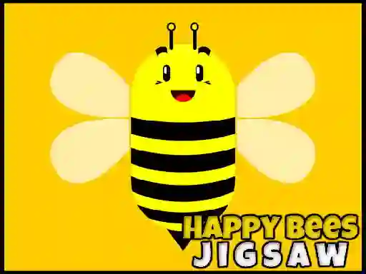 Játék Happy Bees Jigsaw online