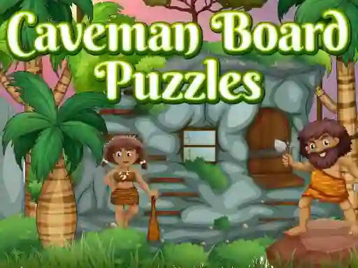 Játék Caveman Board Puzzles online