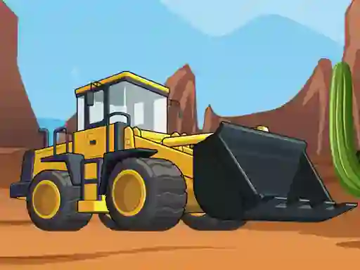 Játék Bulldozer Jigsaw online