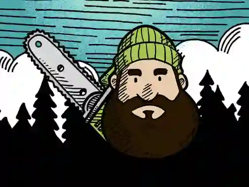 Játék Lumberjack Coloring online
