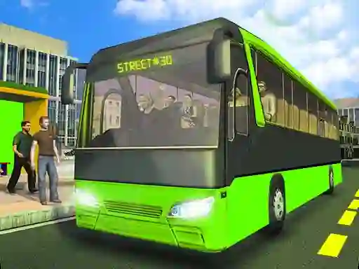 Játék City Passenger Coach Bus Simulator Bus Driving 3d online