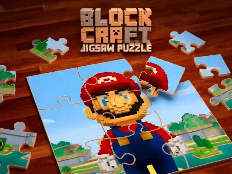 Játék Block Craft Jigsaw Puzzle online