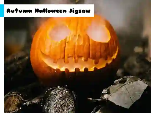 Játék Autumn Halloween Jigsaw online