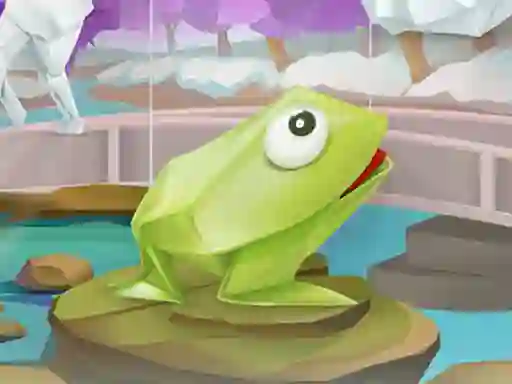 Játék Animal Origami Coloring online