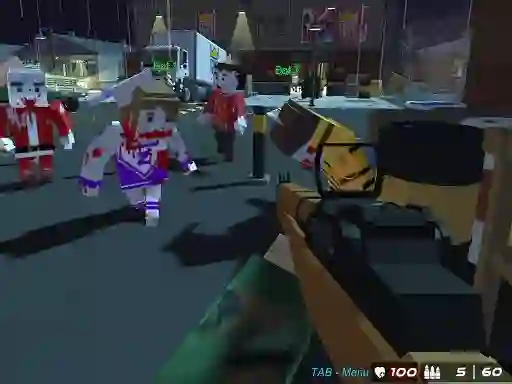 Játék GunGame 24 Pixel online