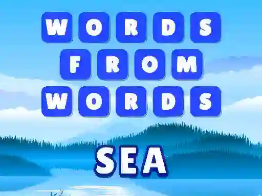 Játék Words from words: Sea online