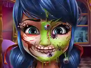 Játék Dotted Girl Halloween Makeup online