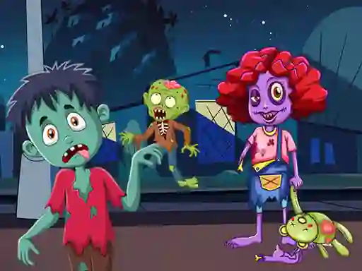 Játék Zombie Fun Jigsaw online