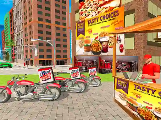 Játék Pizza Delivery Boy Simulation online
