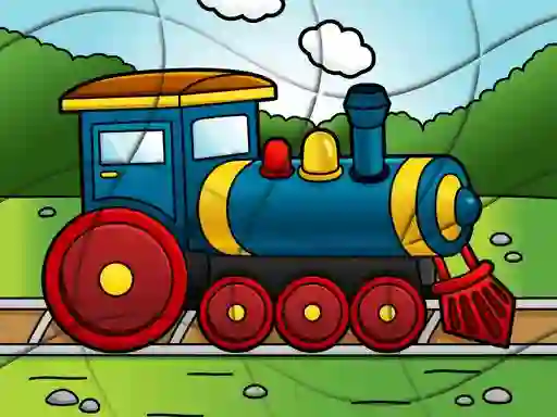 Játék Transport Wavy Jigsaw online