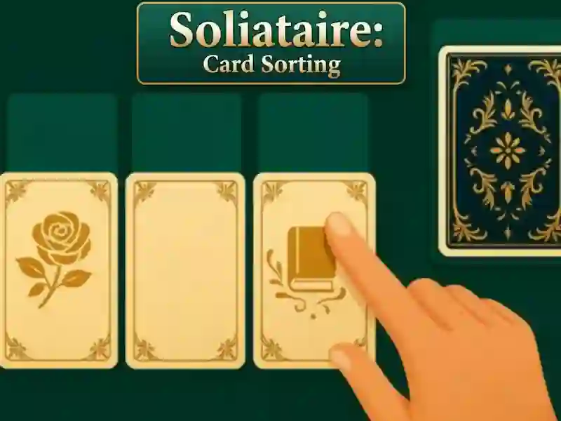 Játék Solitaire: Card Sorting online