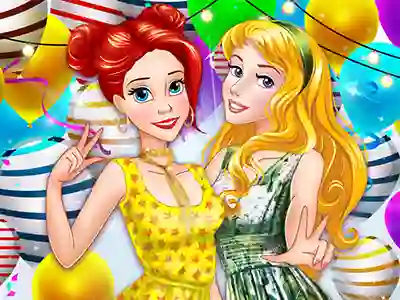Játék Best Party Outfits for Princesses online