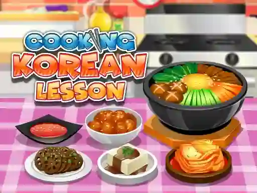 Játék Cooking Korean Lesson online