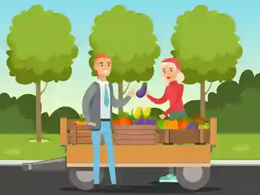 Játék Selling Trucks Match 3 online
