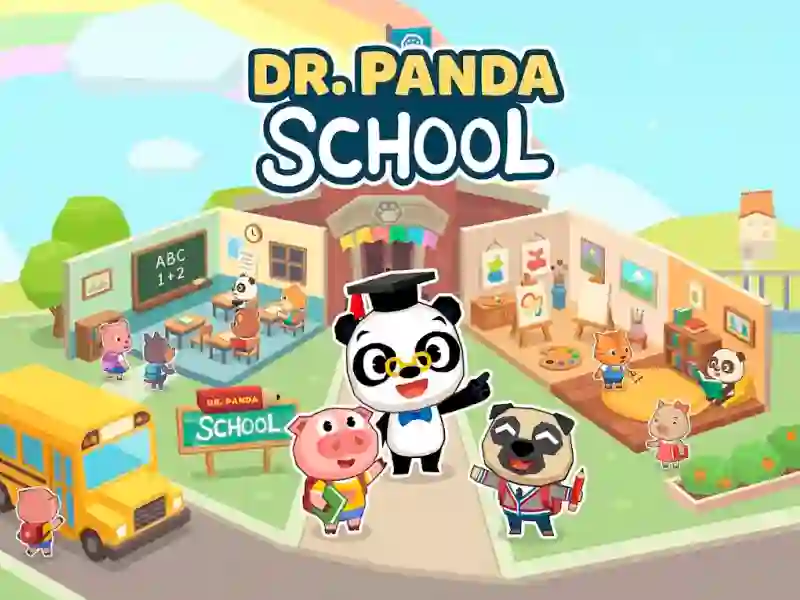 Játék Dr Panda School online