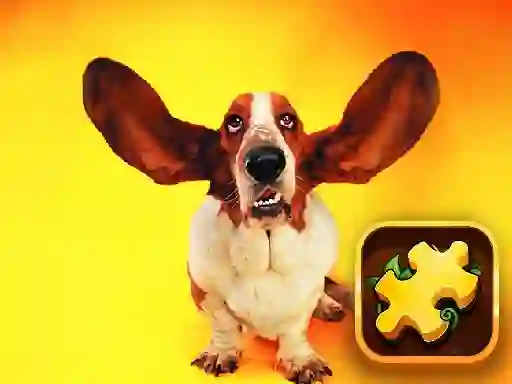 Játék Funny Dogs Puzzle online