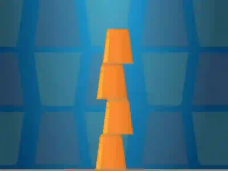 Játék Cups Tower Builder online