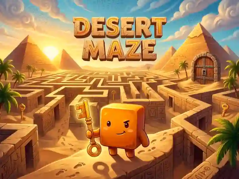 Játék Desert Maze online