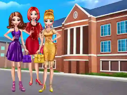 Játék College Girls New Dress online