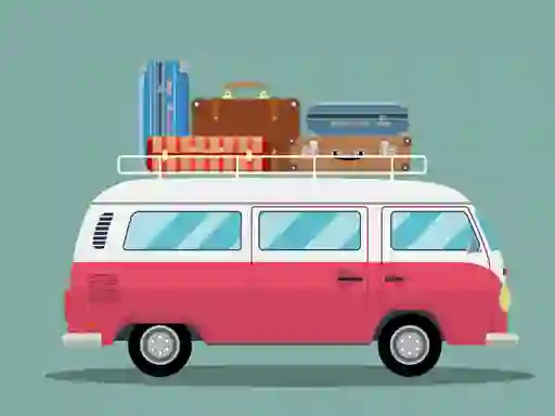 Játék Big Luggage Trucks Match 3 online