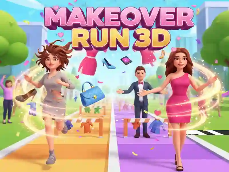Játék Makeover Run 3D online
