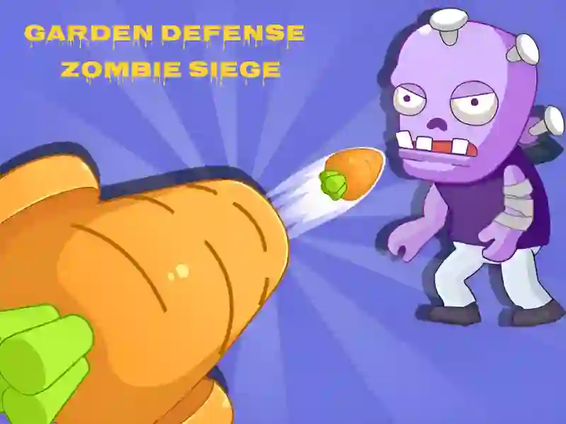 Játék Garden Defense - Zombie Siege online