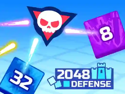 Játék 2048 Defense online