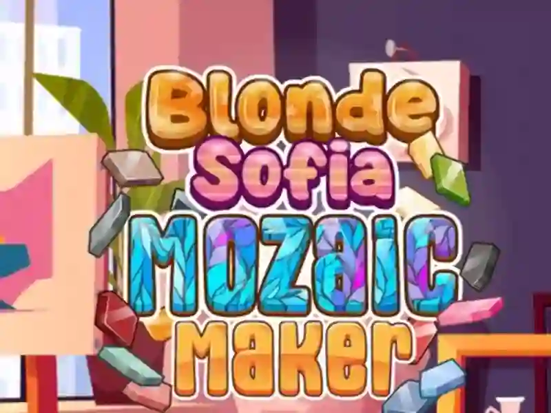 Játék Blonde Sofia: Mozaic Maker online