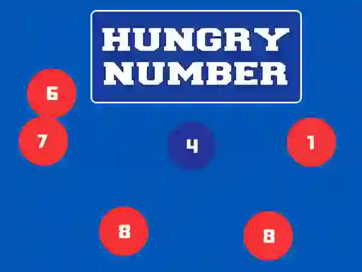 Játék Hungry Number online