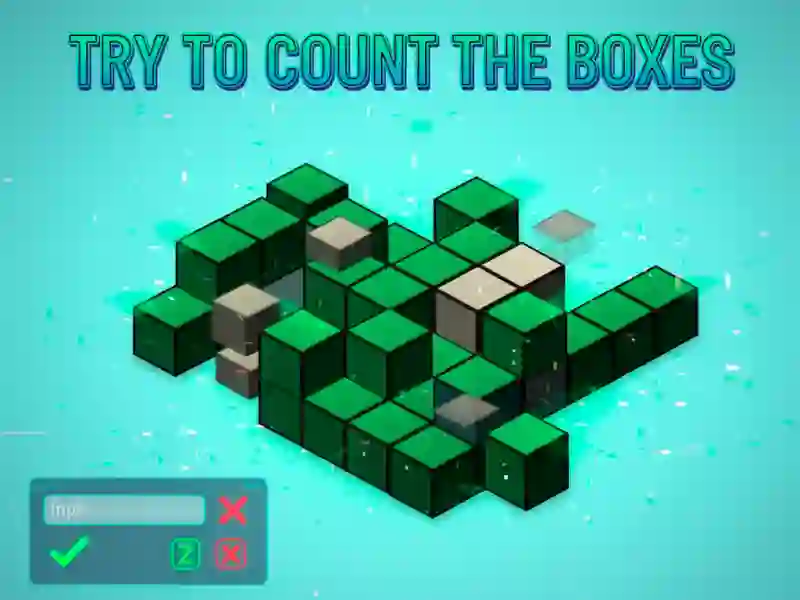 Játék Try To Count The Boxes online