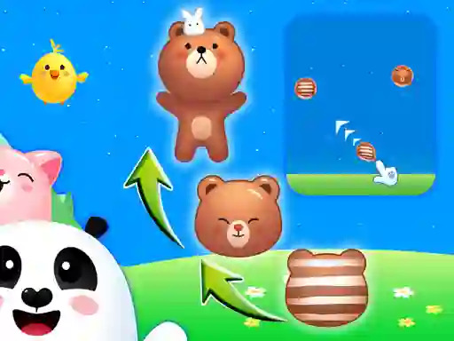 Játék Animal Merge: Bubble Shooter online
