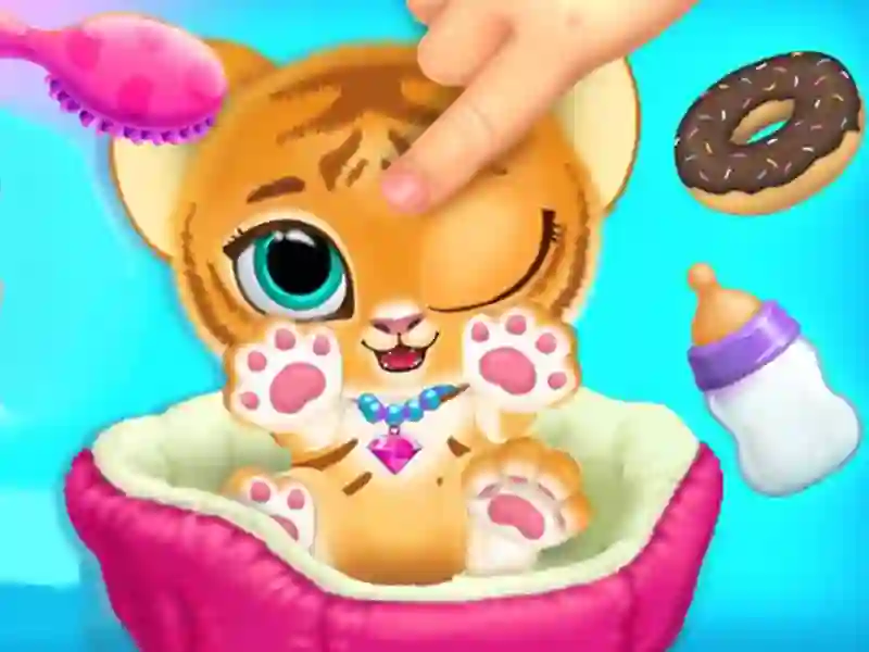 Játék Baby Tiger Care online
