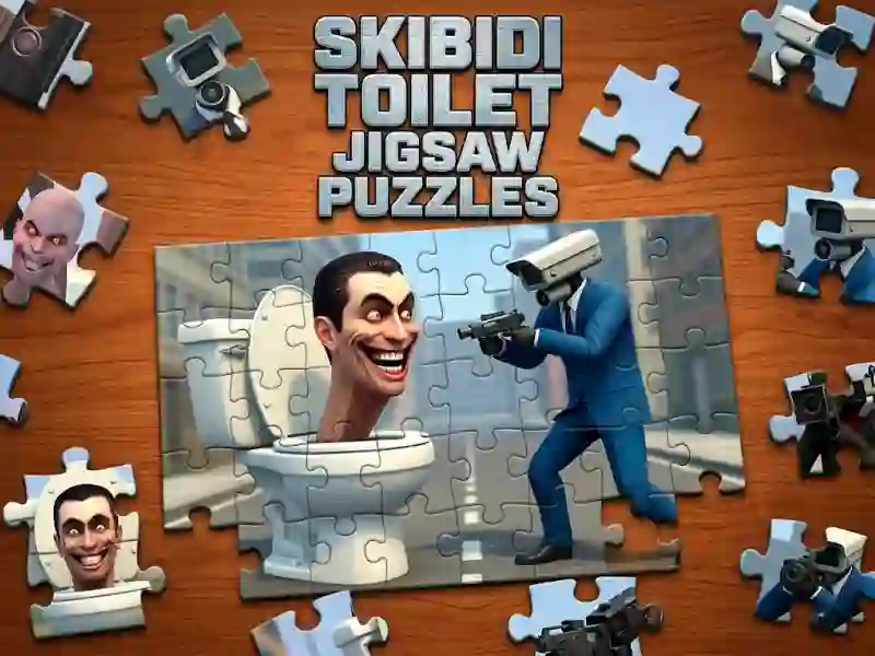 Játék Skibidi Toilet Jigsaw Puzzles online