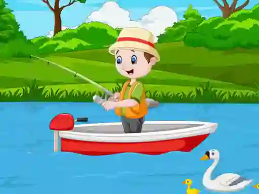 Játék Fishing Jigsaw online