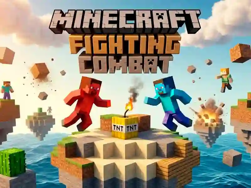 Játék Minecrafts Fighting Combat online