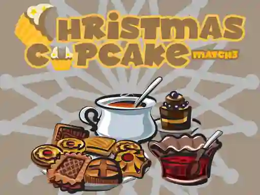 Játék Christmas Cupcake Match 3 online