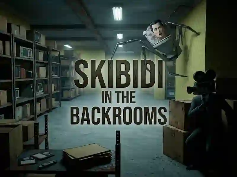 Játék Skibidi In The Backrooms online