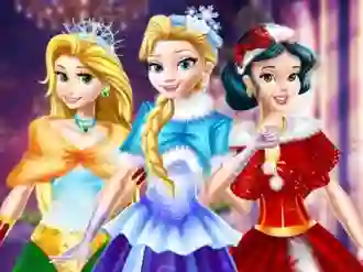 Játék Princess Christmas At The Castle online