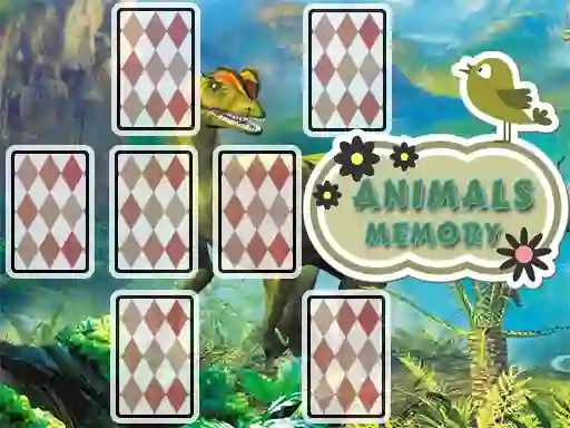 Játék Animals Cards Memory online