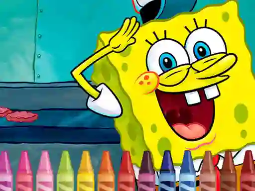 Játék Sponge Bob Coloring online