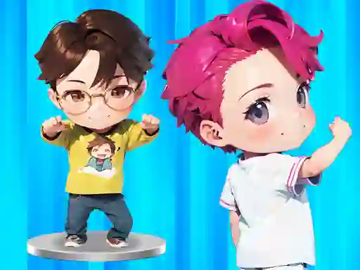 Játék BTS Chibi Claw Machine online