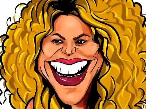 Játék Shakira Funny Face online