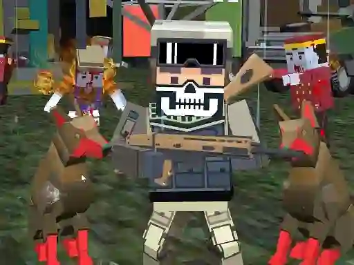 Játék MultiGun Arena 3D Zombie Survival online