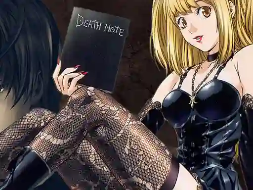 Játék Death Note Anime Jigsaw Puzzle Collection online