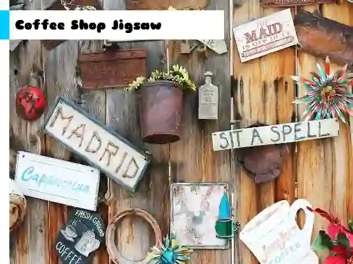 Játék Coffee Shop Jigsaw online
