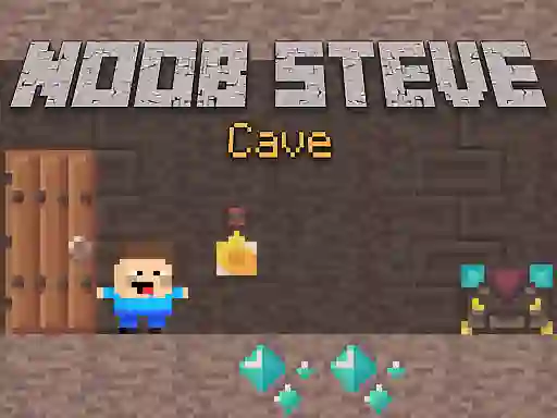 Játék Noob Steve Cave online