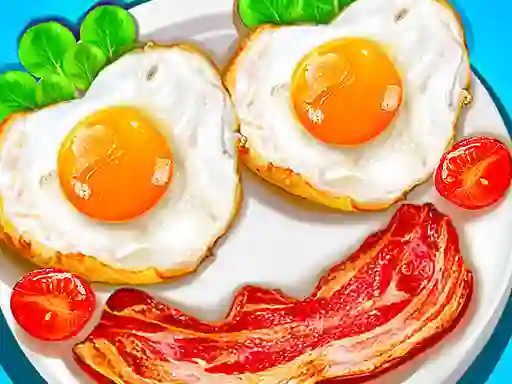 Játék Delicious Breakfast Cooking online