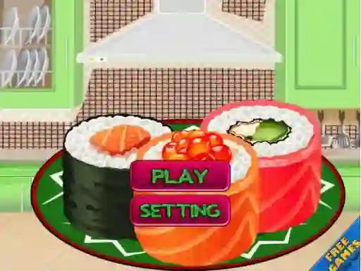 Játék Sushi Roll 3D Cool online
