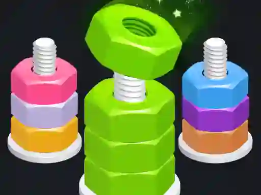 Játék Nuts Puzzle: Color Sort online