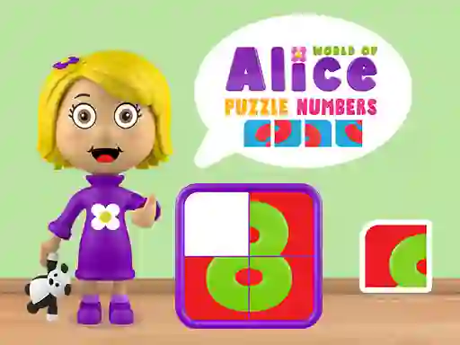 Játék World of Alice Puzzle Numbers online